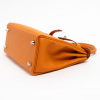 Hermes Abricot Swift Leather Kelly 25