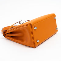 Hermes Abricot Swift Leather Kelly 25