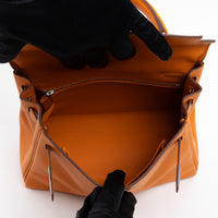 Hermes Abricot Swift Leather Kelly 25