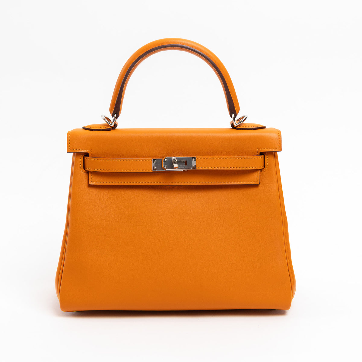 Hermes Abricot Swift Leather Kelly 25