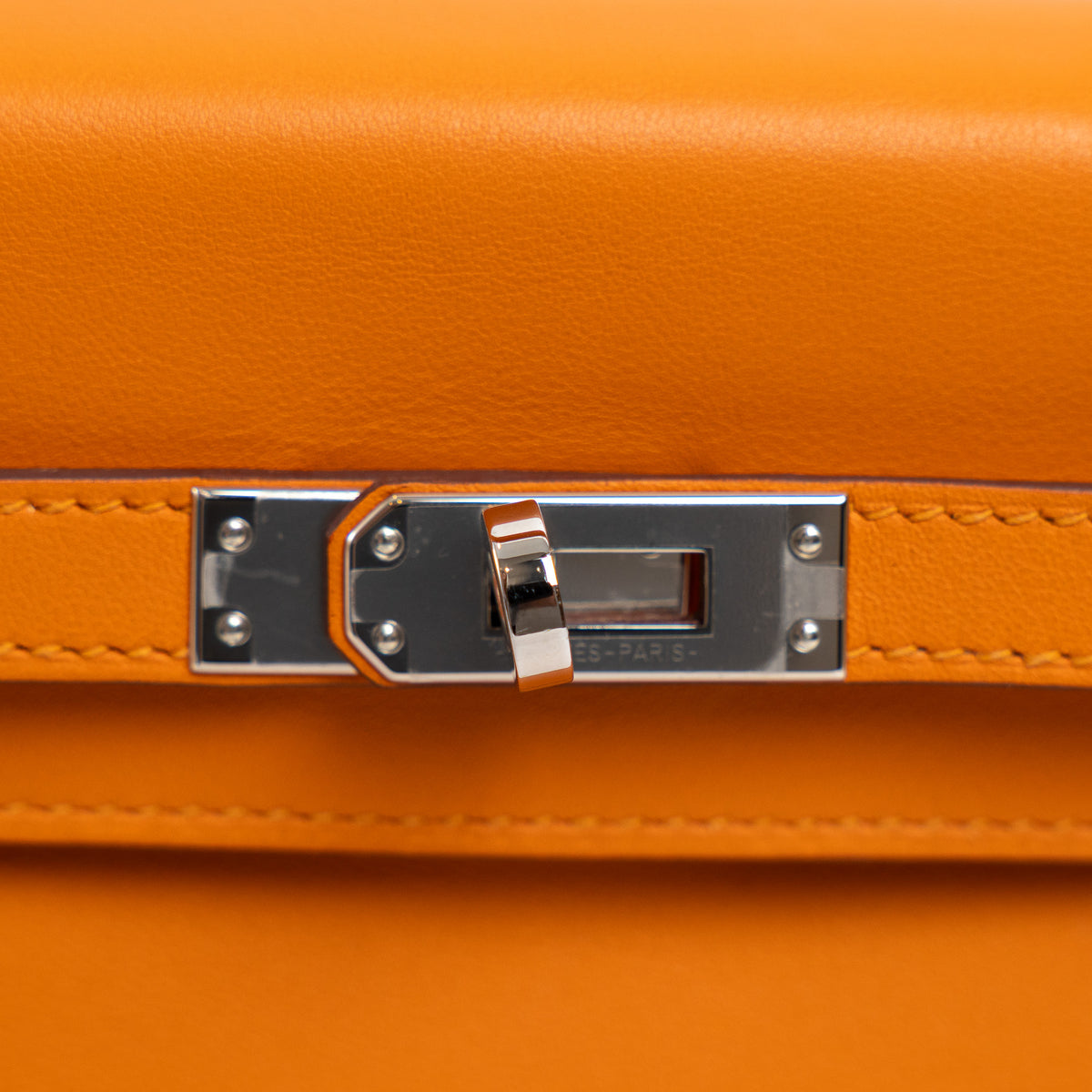 Hermes Abricot Swift Leather Kelly 25