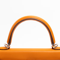 Hermes Abricot Swift Leather Kelly 25