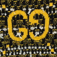 Gucci Yellow Multicolour Tweed Dress Size S