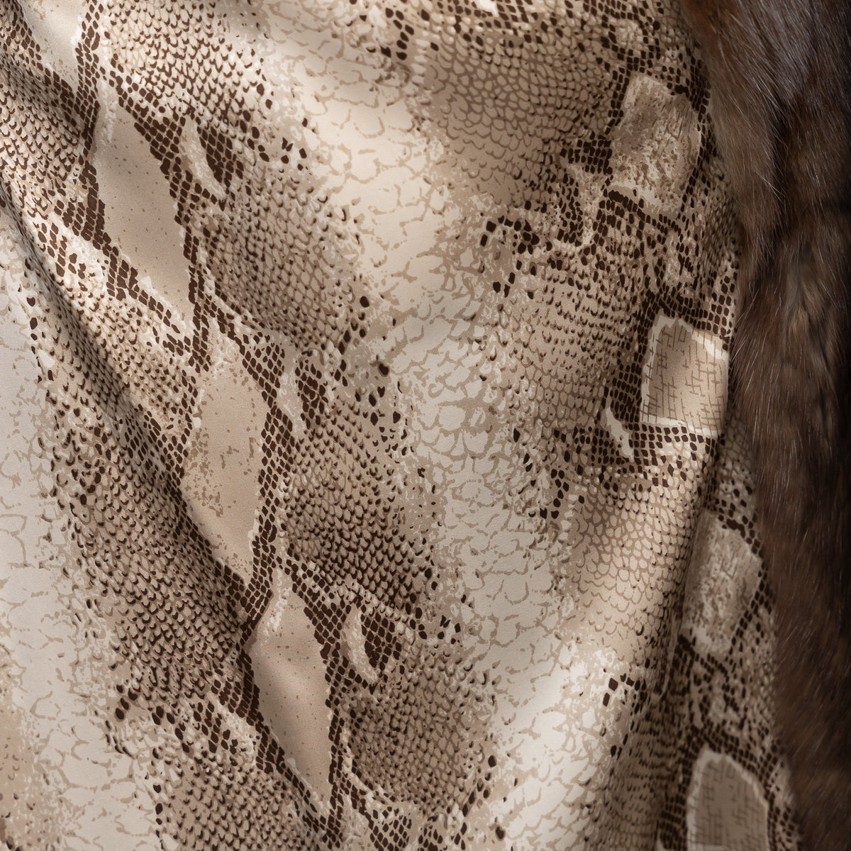 Sojuzpushnina Brown Russian Sable Fur Overcoat