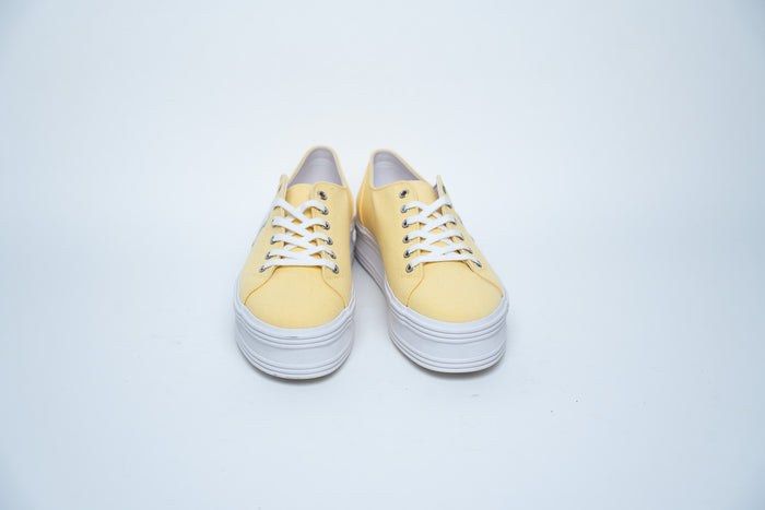 Celine Platform Canvas Low-Top Sneakers Size 41