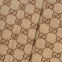 Gucci Beige GG Supreme Monogram Canvas Long Jacket Size 40
