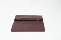 Louis Vuitton Burgundy Bifold Long Wallet