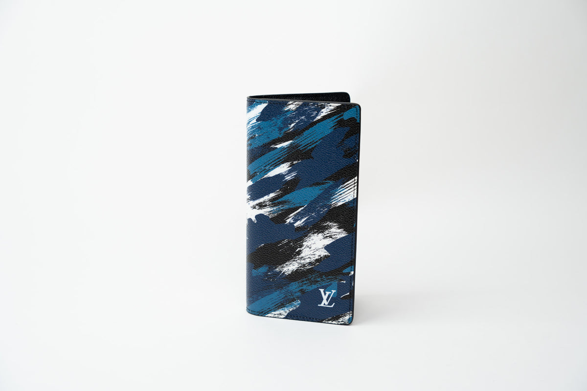 Louis Vuitton Bifold Long Wallet with Painted Effect