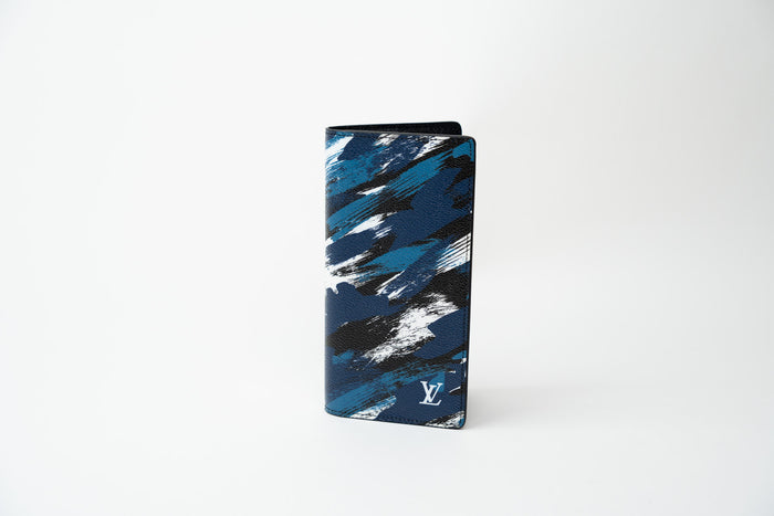 Louis Vuitton Bifold Long Wallet with Painted Effect