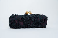 Alexander McQueen Lace Clutch with Gold Details