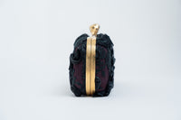 Alexander McQueen Lace Clutch with Gold Details