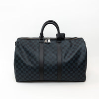 Louis Vuitton Damier Cobalt Keepall Bandouliere 45