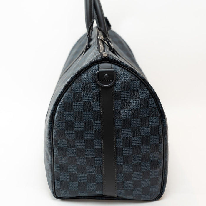 Louis Vuitton Damier Cobalt Keepall Bandouliere 45