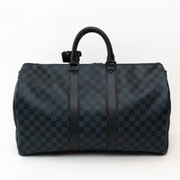 Louis Vuitton Damier Cobalt Keepall Bandouliere 45