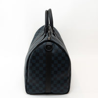 Louis Vuitton Damier Cobalt Keepall Bandouliere 45