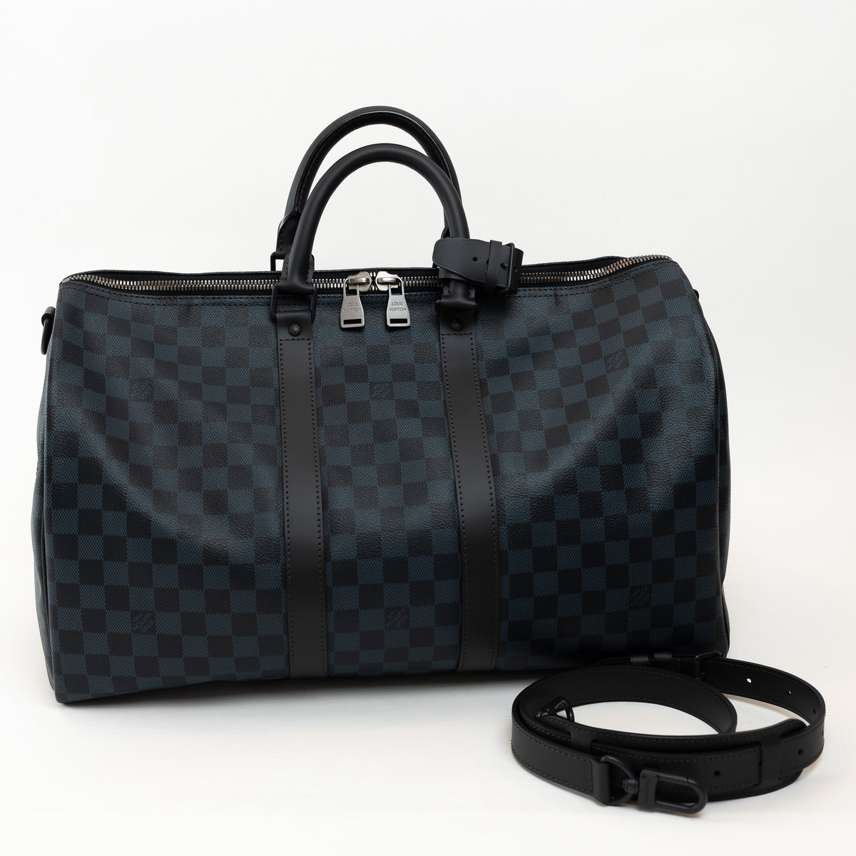 Louis Vuitton Damier Cobalt Keepall Bandouliere 45