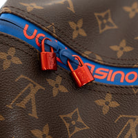 Louis Vuitton Brown Monogram Canvas Taiga Outdoor Keepall Bandouliere 55