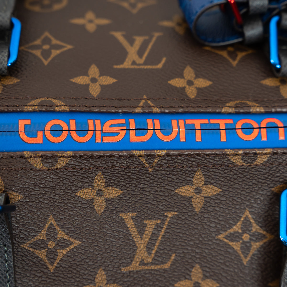 Louis Vuitton Brown Monogram Canvas Taiga Outdoor Keepall Bandouliere 55