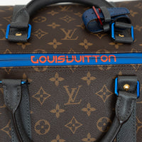 Louis Vuitton Brown Monogram Canvas Taiga Outdoor Keepall Bandouliere 55
