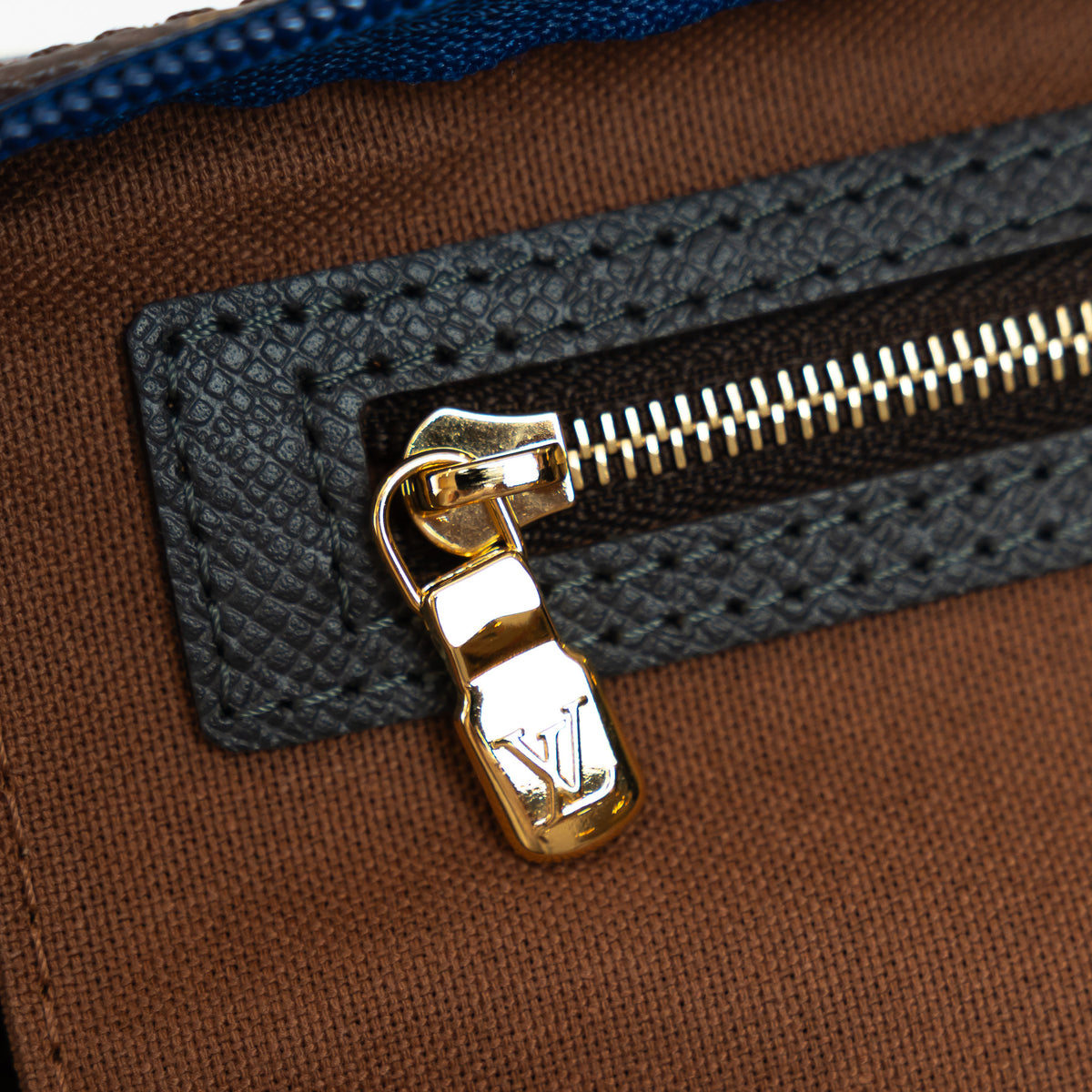 Louis Vuitton Brown Monogram Canvas Taiga Outdoor Keepall Bandouliere 55