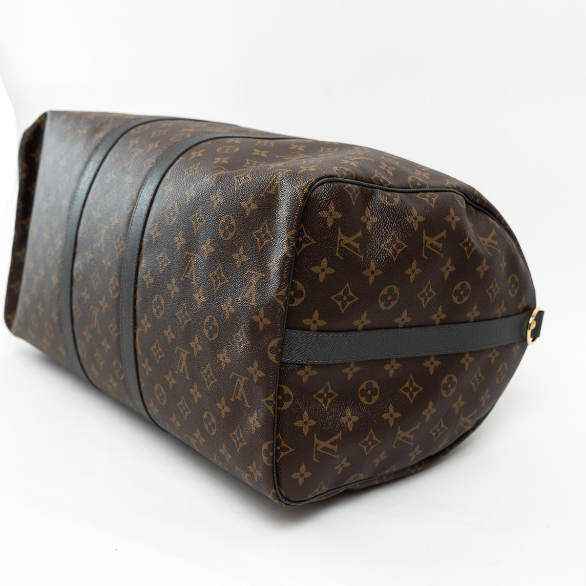 Louis Vuitton Brown Monogram Canvas Taiga Outdoor Keepall Bandouliere 55