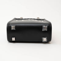 Fendi Black Leather Mini Sunshine Tote