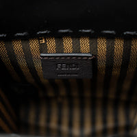 Fendi Black Leather Mini Sunshine Tote