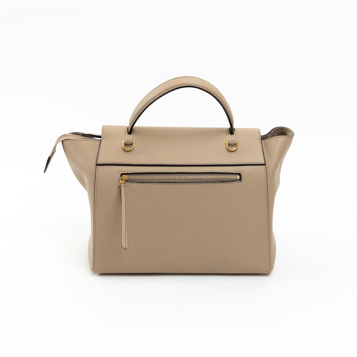 Celine Tan Grained Leather Belt Bag