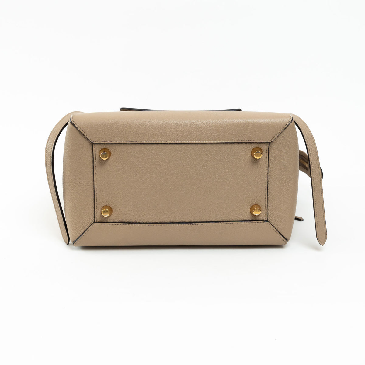 Celine Tan Grained Leather Belt Bag