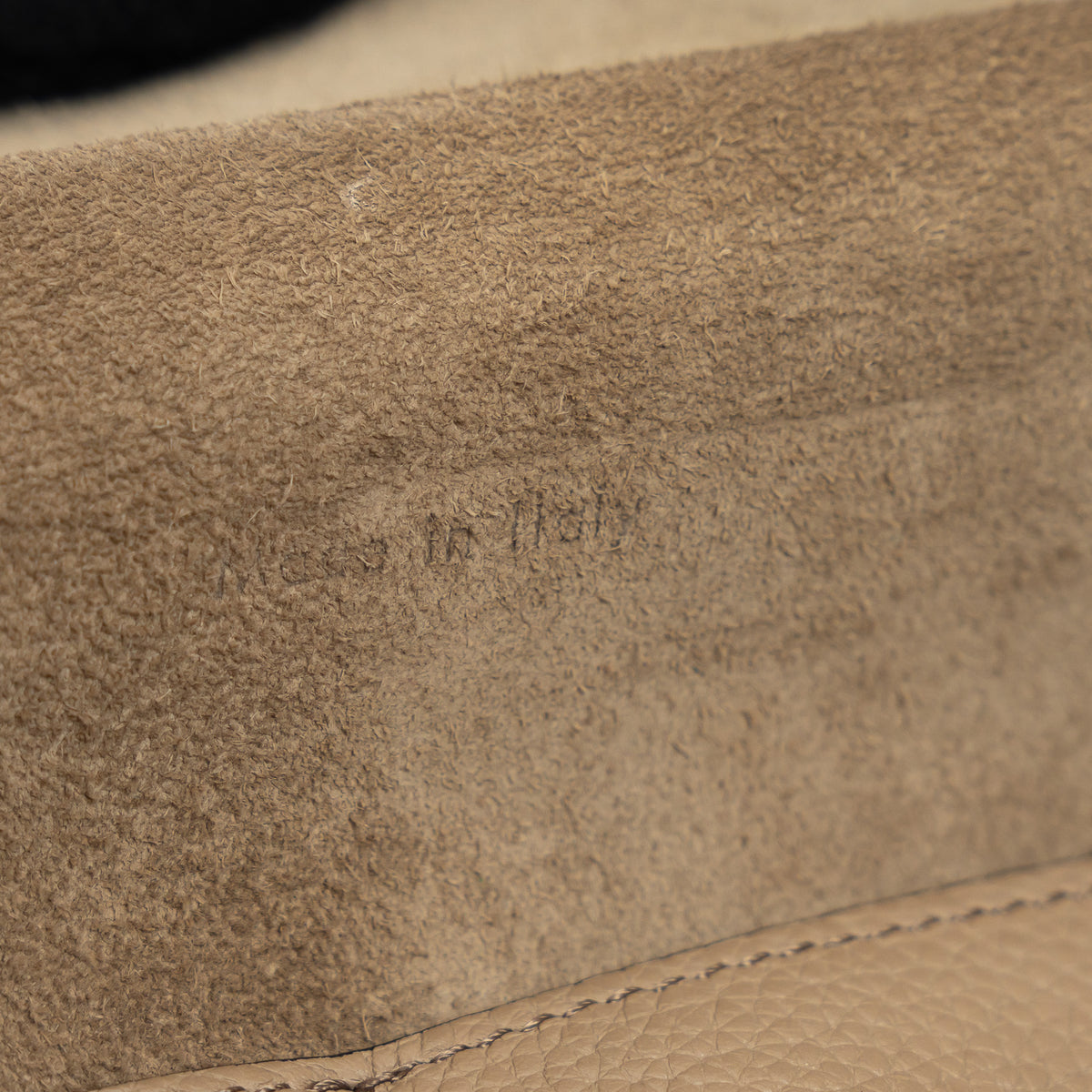 Celine Tan Grained Leather Belt Bag