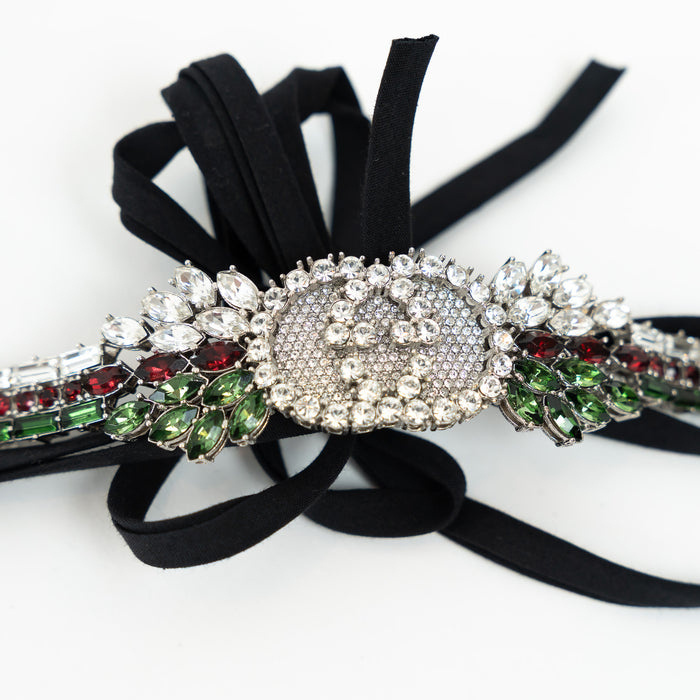 Gucci Multicolor Crystal Belt