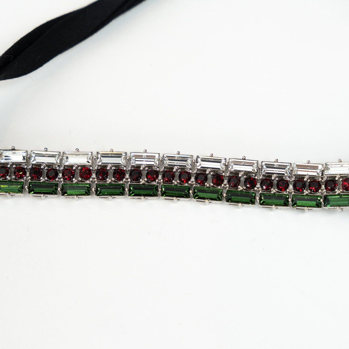 Gucci Multicolor Crystal Belt