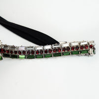Gucci Multicolor Crystal Belt