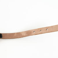 Gucci Multicolor Crystal Gold Marmont Leather Bracelet