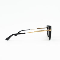 Bottega Veneta Black Cateye Sunglasses