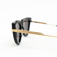 Bottega Veneta Black Cateye Sunglasses