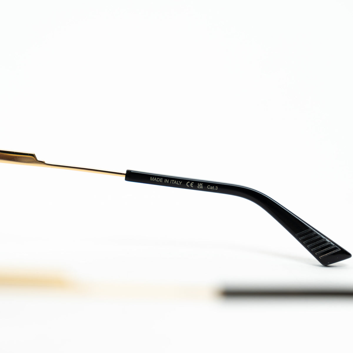 Bottega Veneta Black Cateye Sunglasses