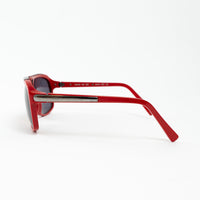 Louis Vuitton Gunmetal Red Evidence Sunglasses
