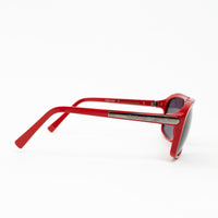 Louis Vuitton Gunmetal Red Evidence Sunglasses