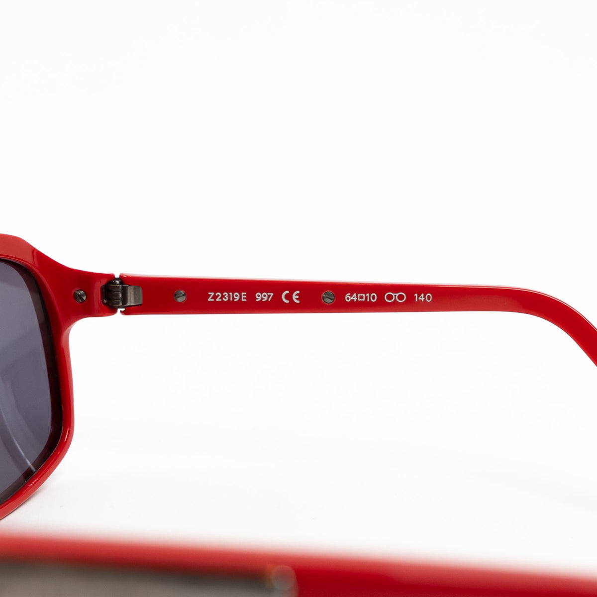 Louis Vuitton Gunmetal Red Evidence Sunglasses