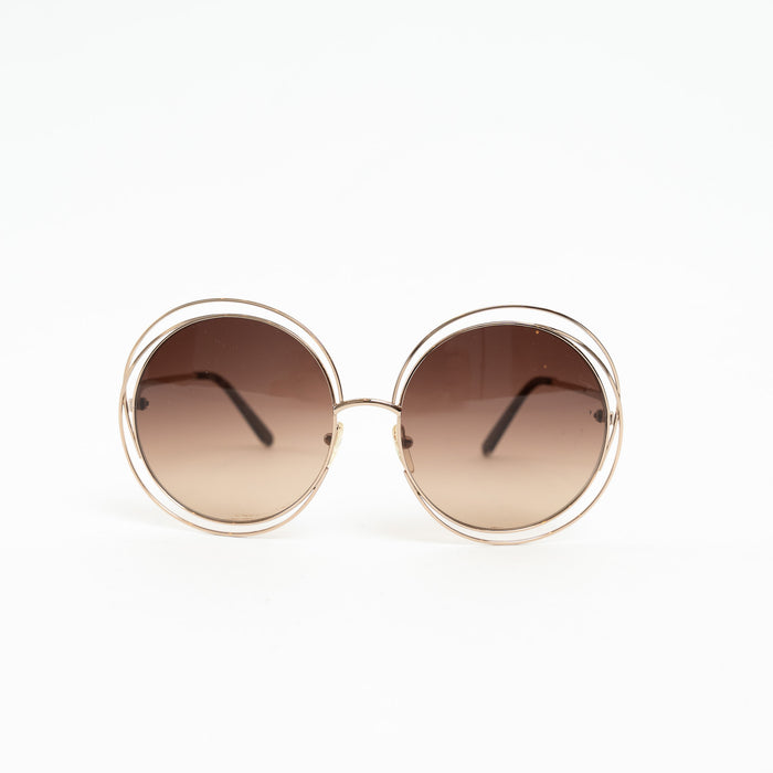 Chloe Oversized Circle Sunglasses