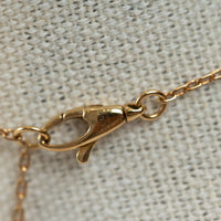 Gucci 18k Gold Link to Love Bracelet with Green Tourmaline