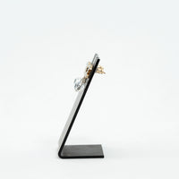 Pre-Loved Chanel™ Gold Tone Crystal Drop Earrings