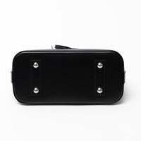 Louis Vuitton Black Epi Leather BB Alma Handbag with Guitar Strap