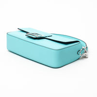 Fendi x Tiffany & Co. Tiffany Blue Calfskin Leather Medium Baguette Shoulder Bag