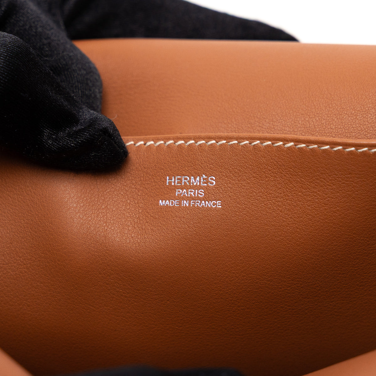 Hermes Gold Swift Leather Halzan Mini Bag 22
