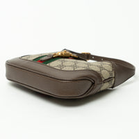 Gucci x Balenciaga BB Supreme Monogram Canvas The Hacker Project Jackie Mini Bag