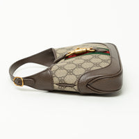Gucci x Balenciaga BB Supreme Monogram Canvas The Hacker Project Jackie Mini Bag