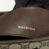 Gucci x Balenciaga BB Supreme Monogram Canvas The Hacker Project Jackie Mini Bag