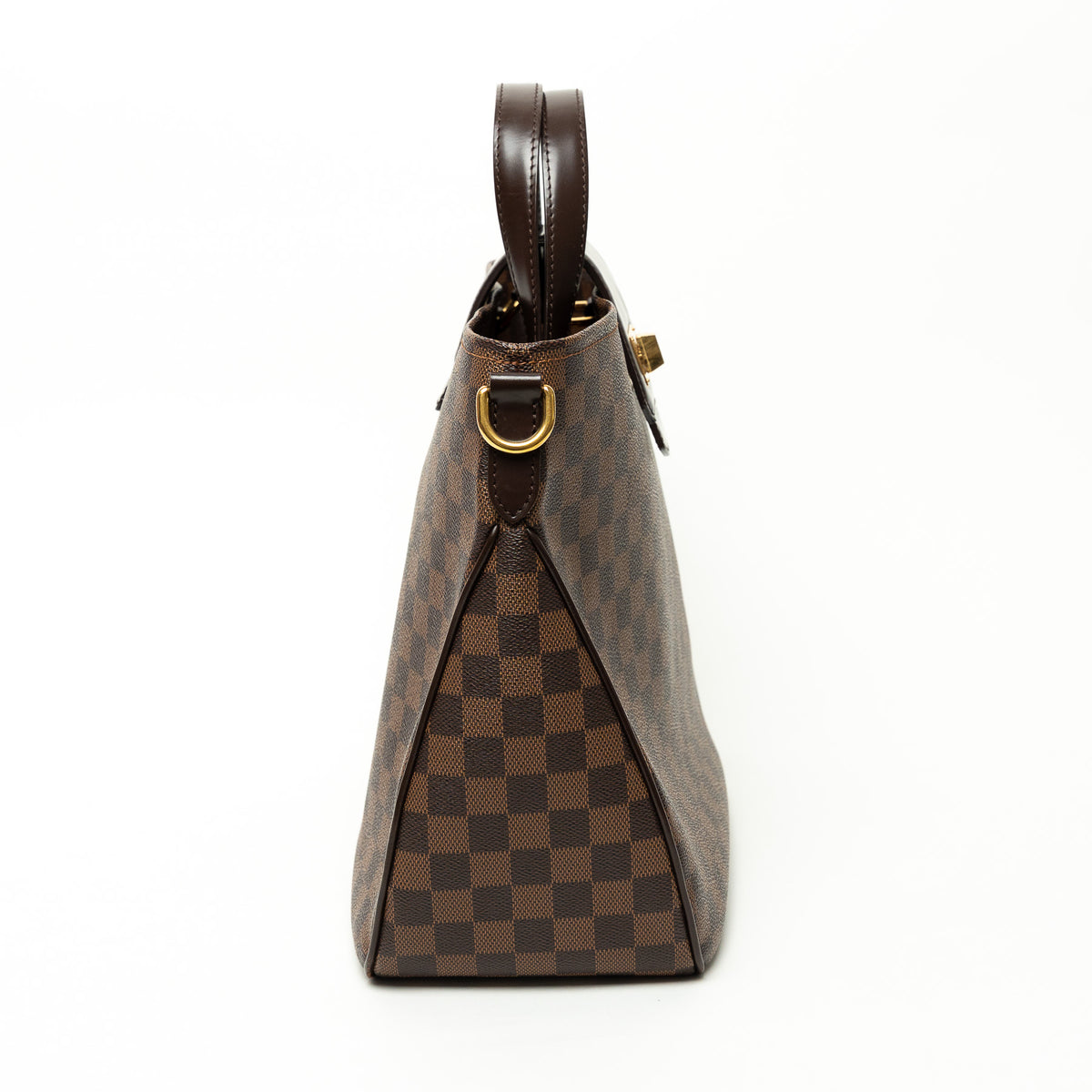 LV Damier Ebene Canvas Cabas Raspberry Tote